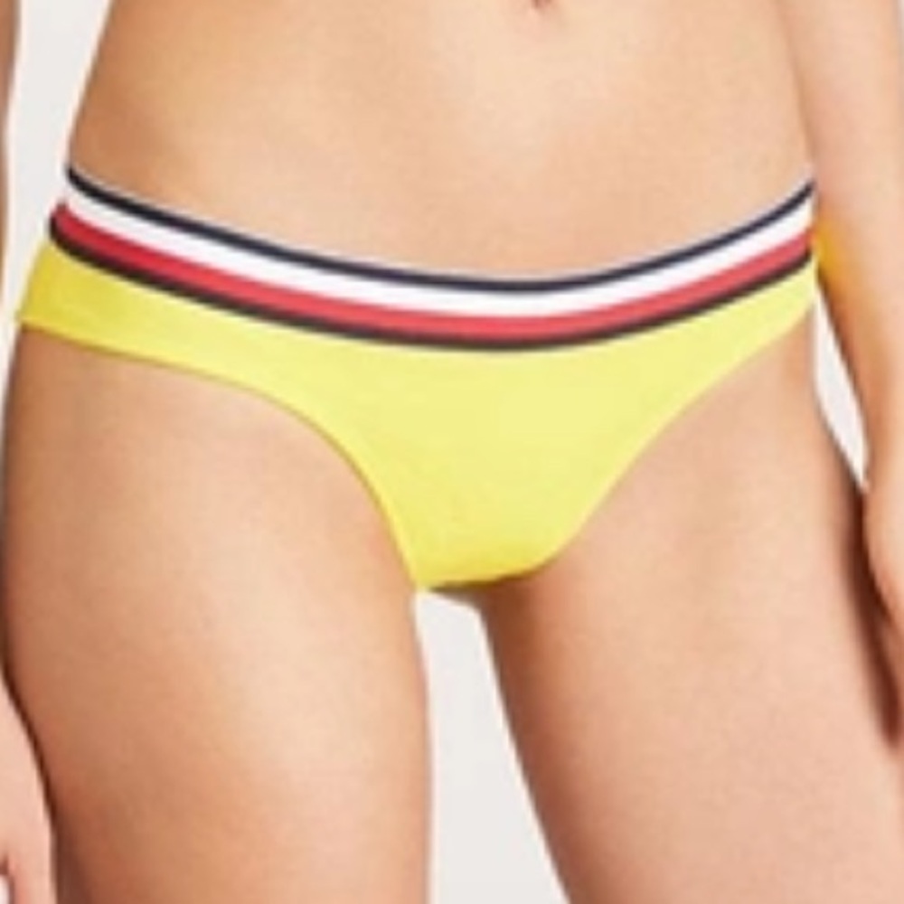 Tommy Hilfiger & GiGi Hadid Bikini Bottoms Yellow XL NWT